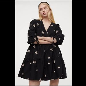 H&M Floral Embroidered Dress